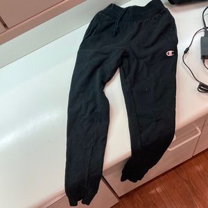 Black champion sweatpants